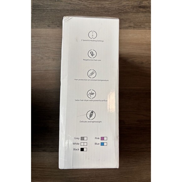 Slopehill 1800W Professional Ionic Salon Hair Dryer Fast Dry Model 1902 (New) - Picture 6 of 7